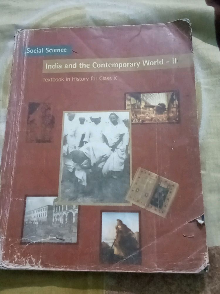 Class 10 History Book (Well Underlined)