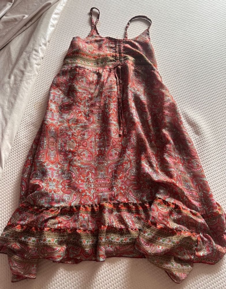 Printed Hand loom Dress