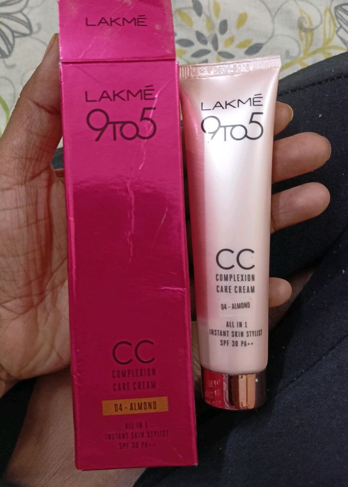 LAKME Cc Cream🔥04 Almond Shade With Spf 30