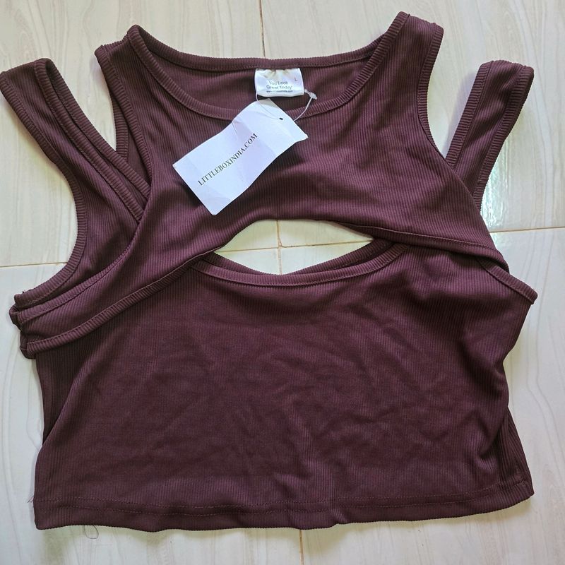 LITTLEBOX INDIA Brown Top