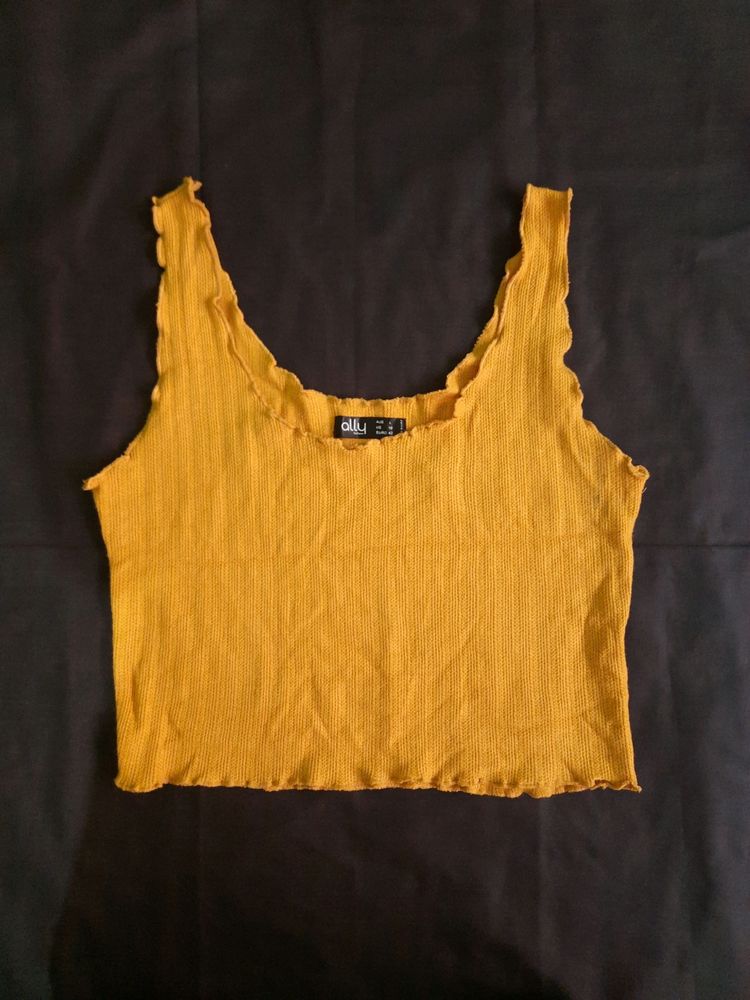 Mustard Tank Top