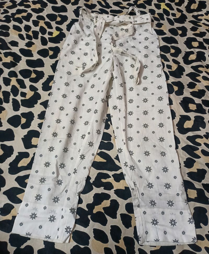 Cotton Cigarette Pants