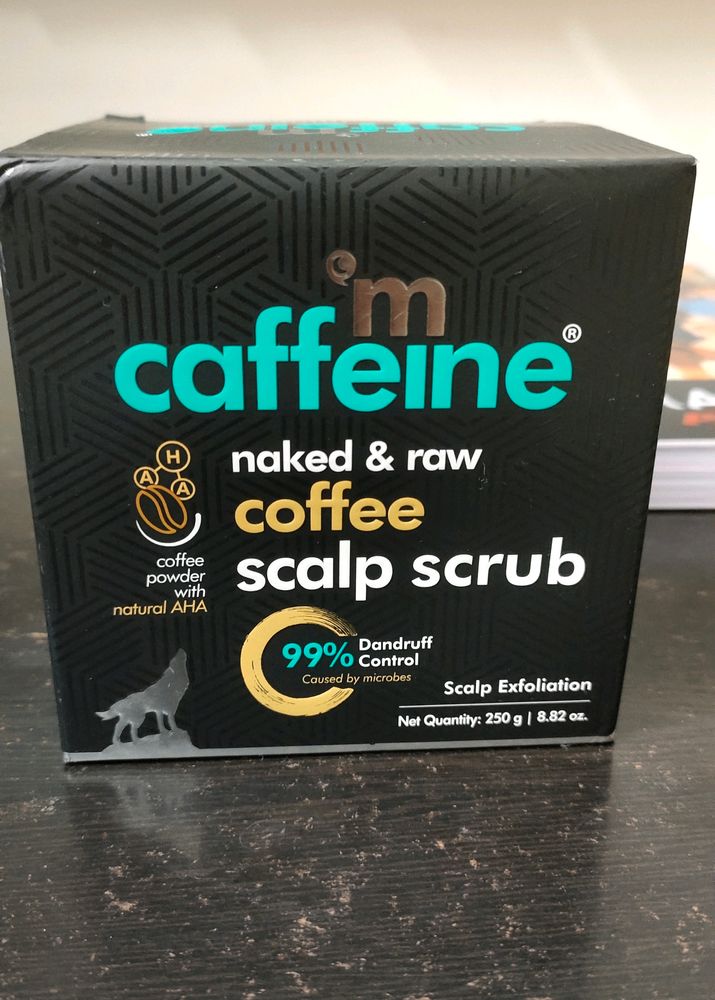 mCaffeine Naked And Raw Coffee Scalp Scrub