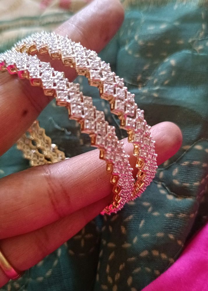 American Diamond Bangles