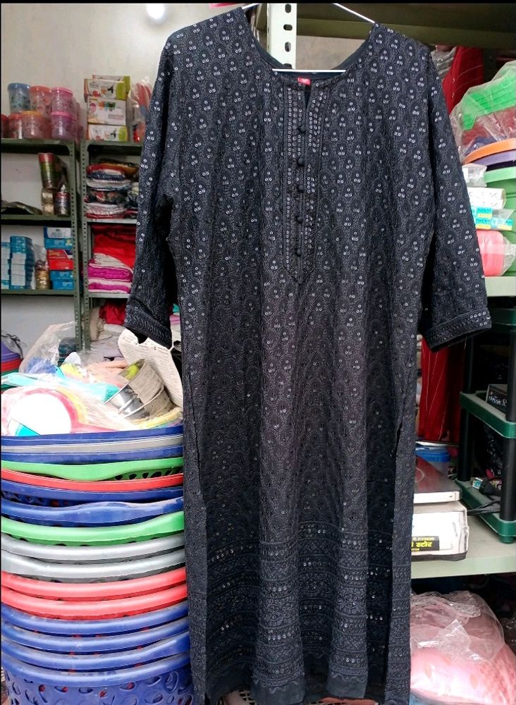 Plus Size Sizzling Chikankari Kurti♨️