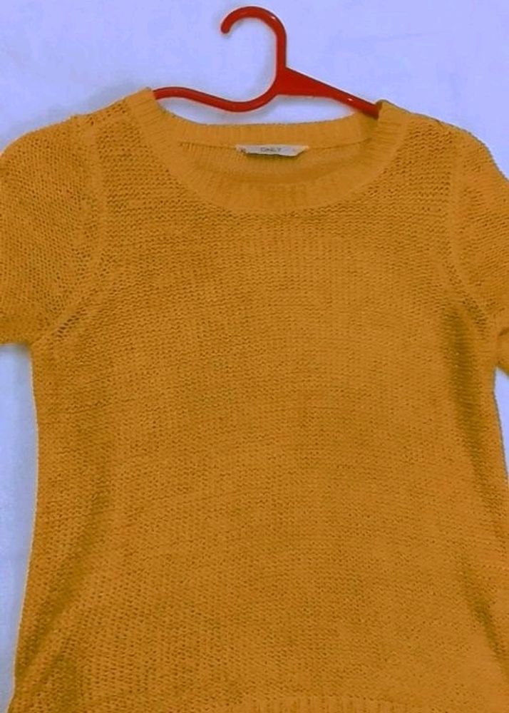 Size : S  , Colour : Yellow , Material : Jute , Brand : ONLY