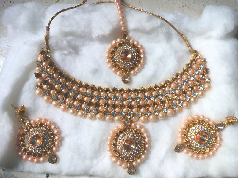 Heavy Kundan Jewellery Set