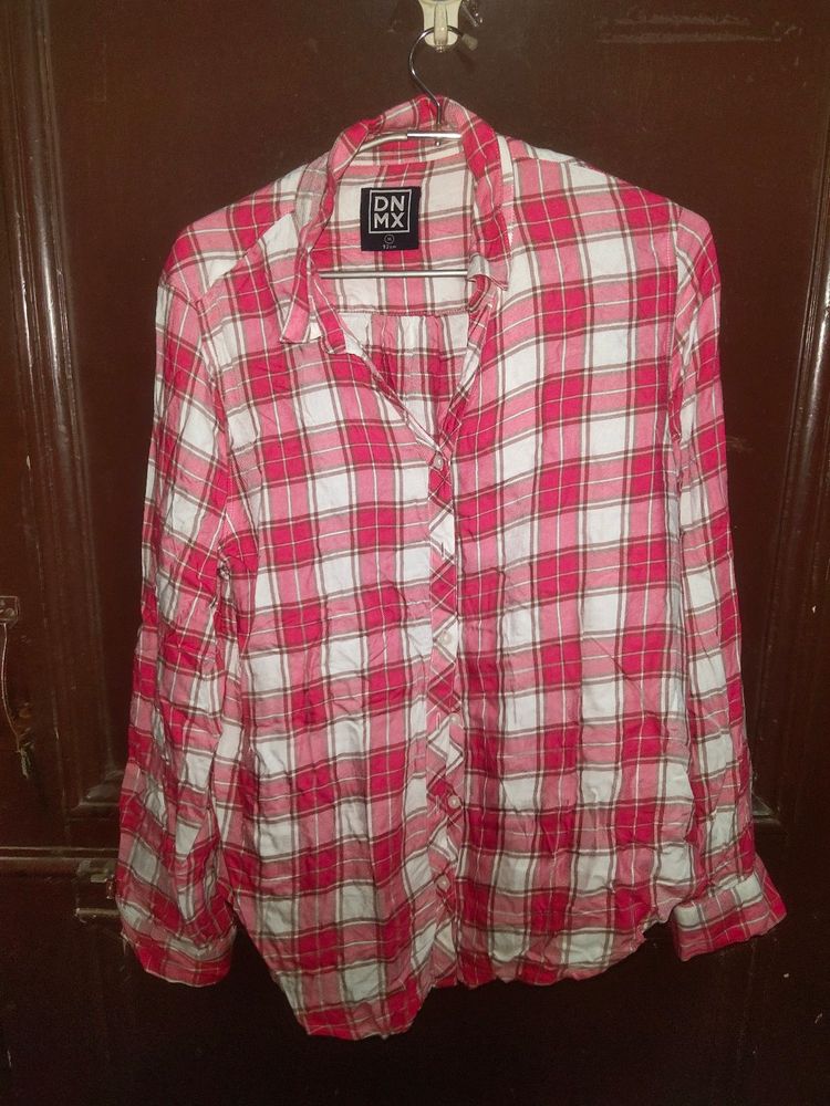 Women Check Shirt