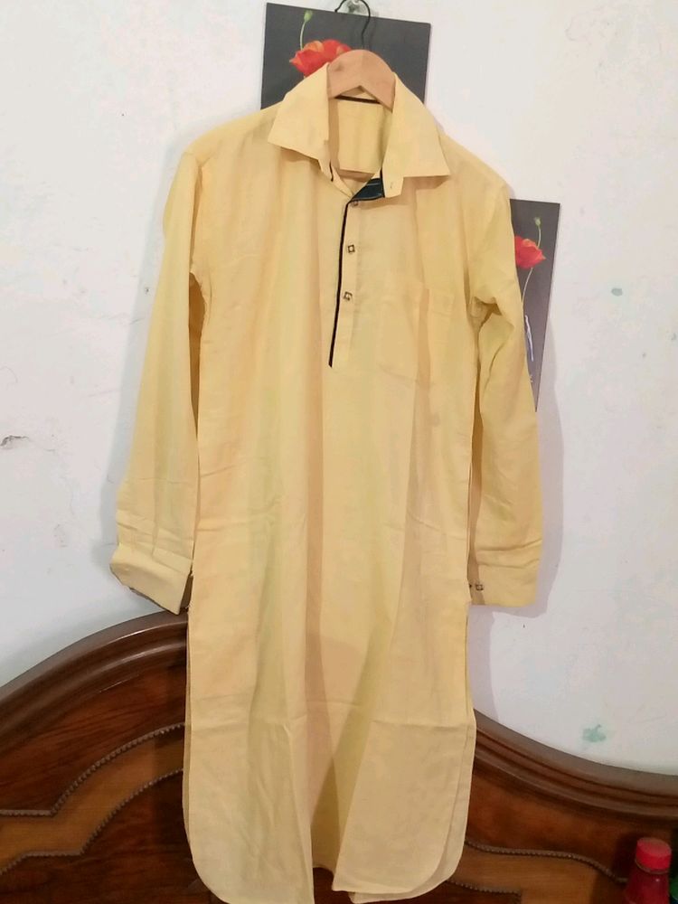 Yellow Kurta