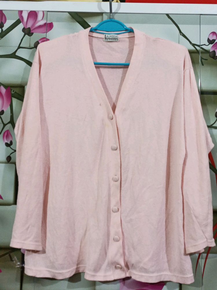 Baby Pink Colour Sweater