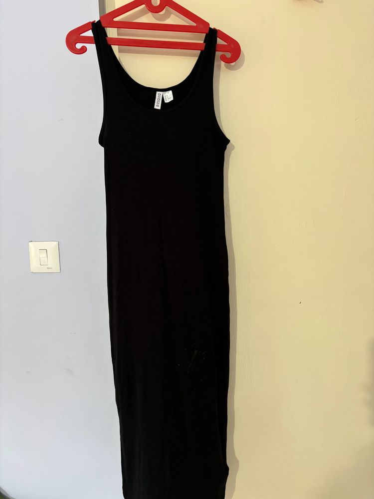 H&M Black Bodycon Cami Dress