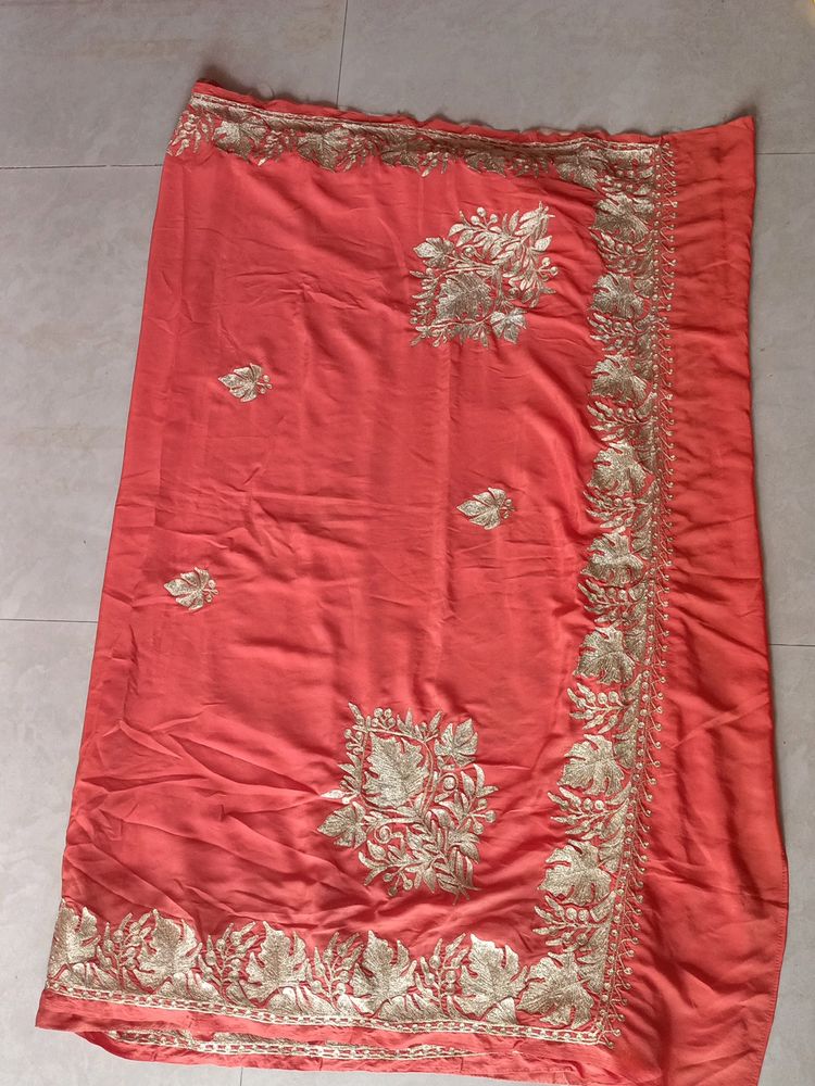 Premium Tila Work Saree (Kashmir Wor