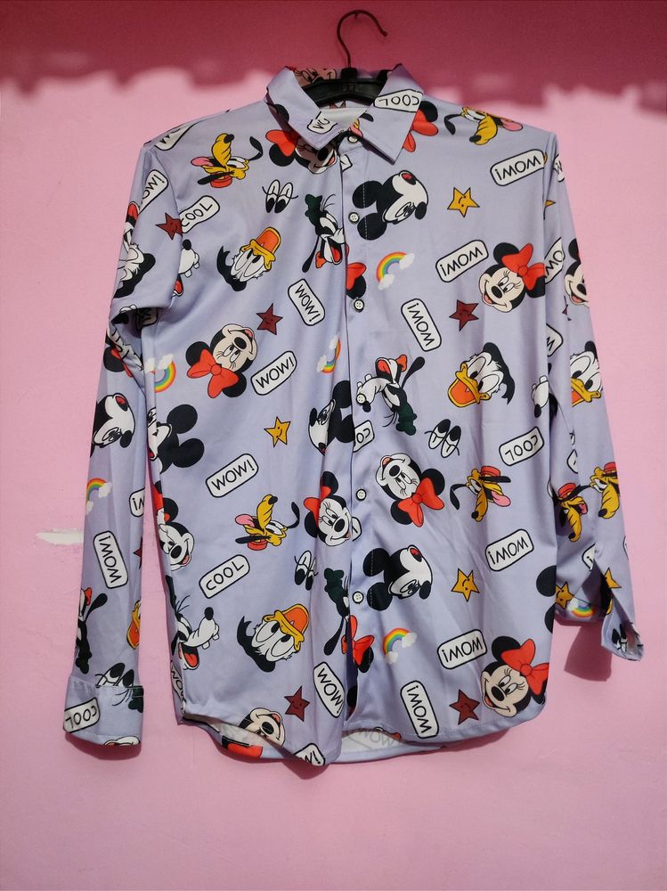 Mickey Mouse Shirt Medium Size