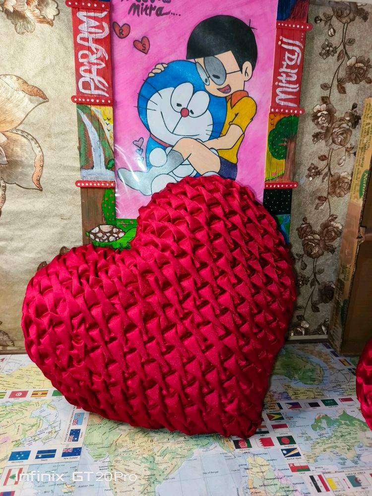 Heart Shap Soffa Pillow