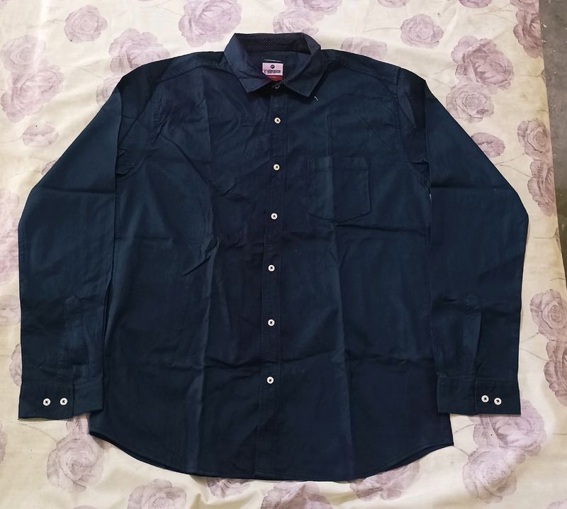 Navy Blue Shirt For Men