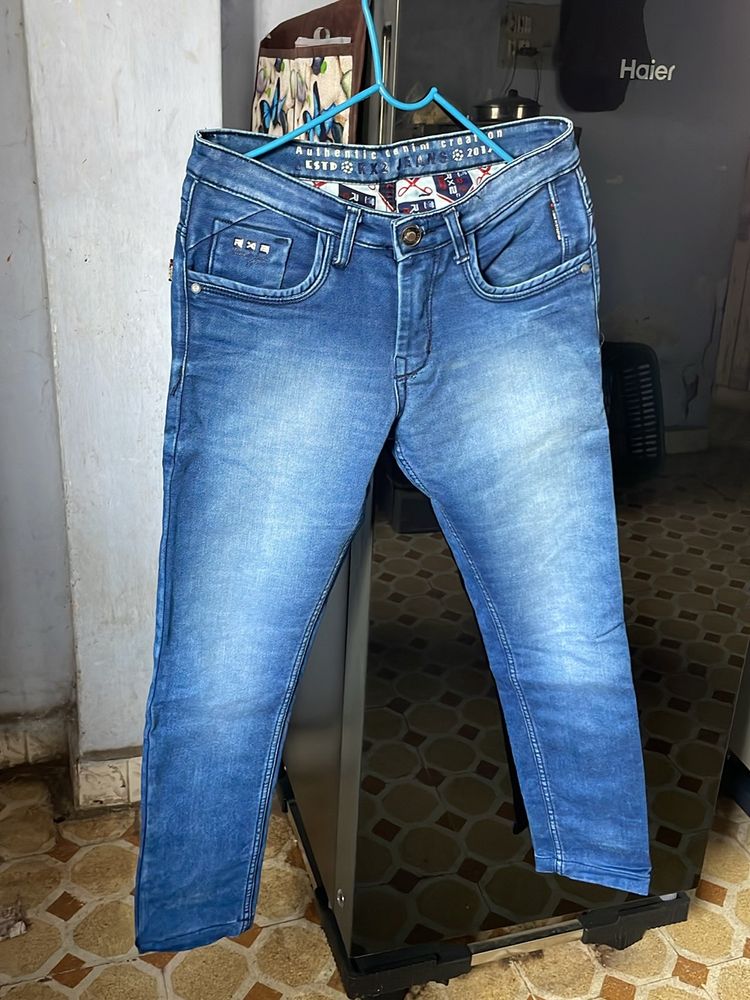 Mens Jeans Blue Colour