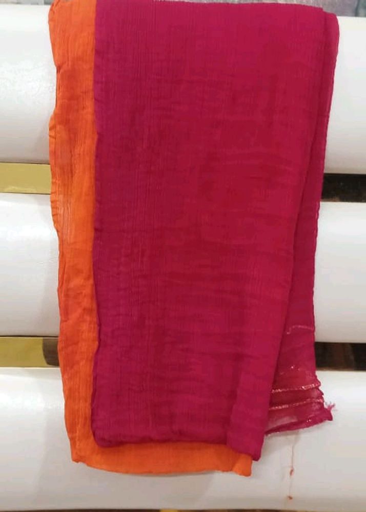 Double Color Dupatta.