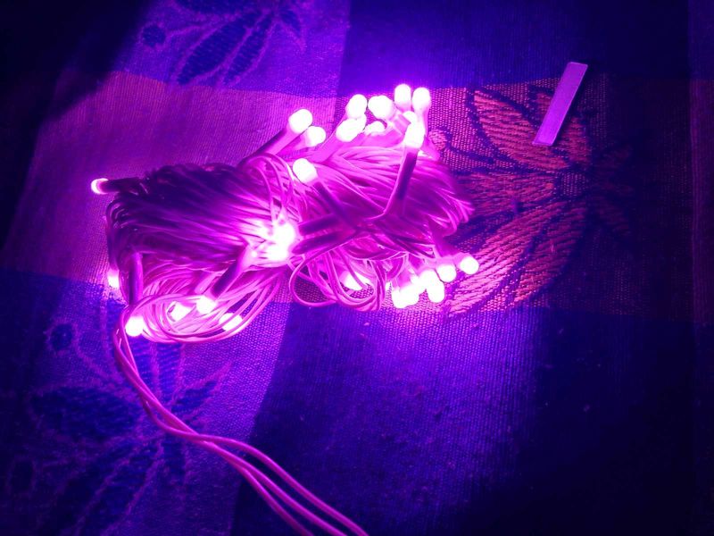 Piece Of 6 Pink Led Lights