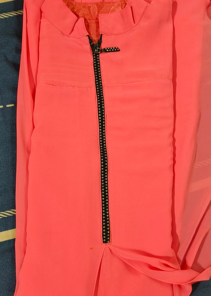 Neon Pink Kurti