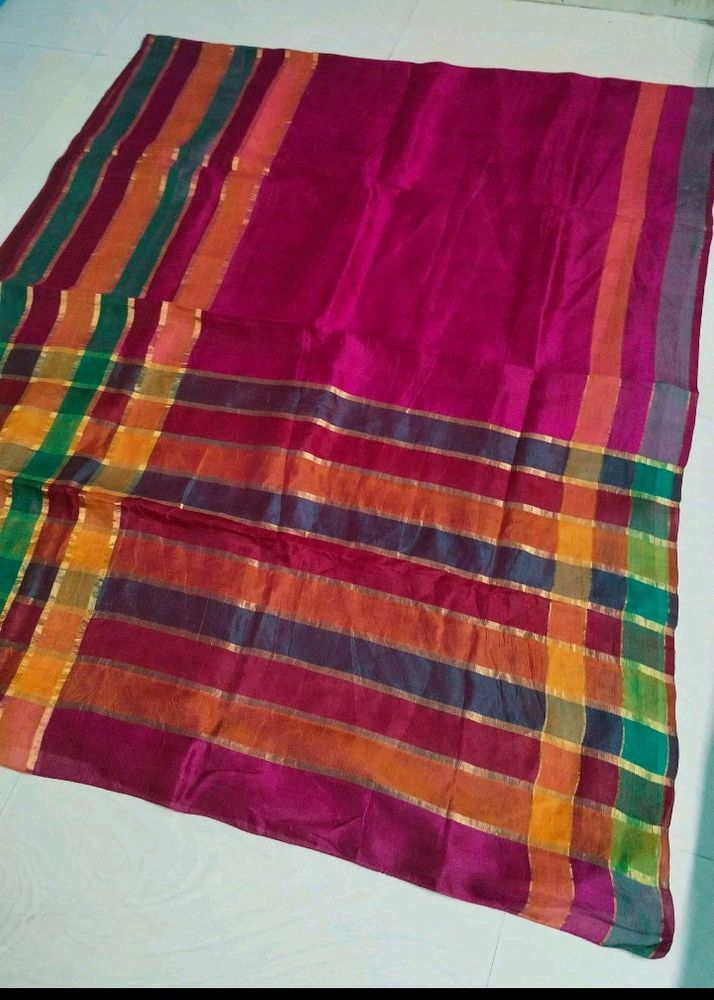 Cotton Silk Uppada Pattu Saree
