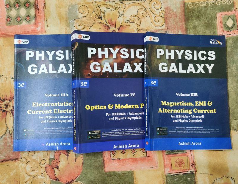 Physics Galaxy - Set Of 3 Book For IIT JEE