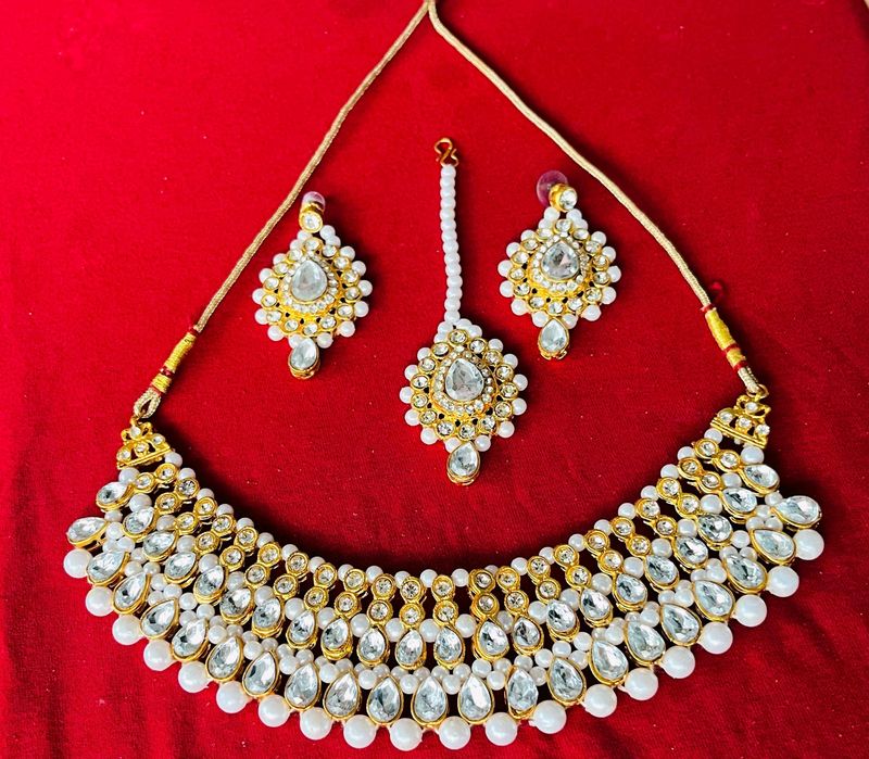 FASHION WOMEN BRIDAL JEWELLERY SET