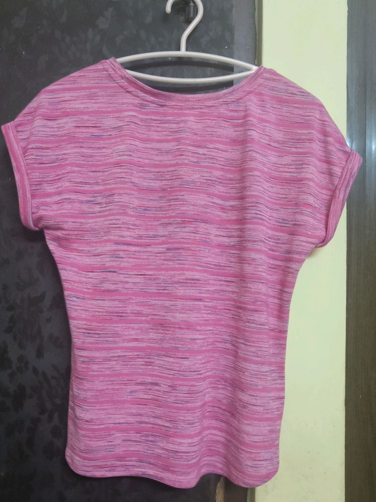 Pink Boxy Top