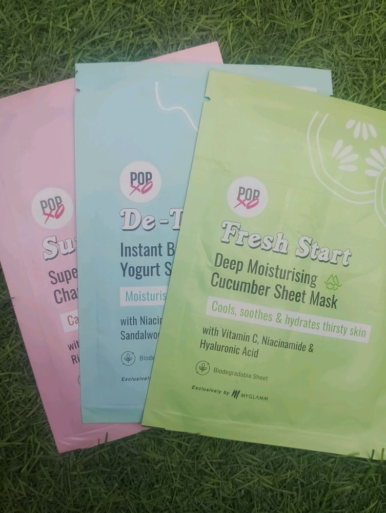 Myglamm Popxo Sheet Mask 😷