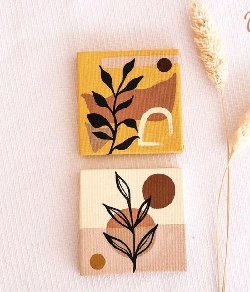 Boho Fridge Magnets