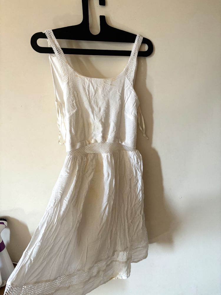 White Dress Size S