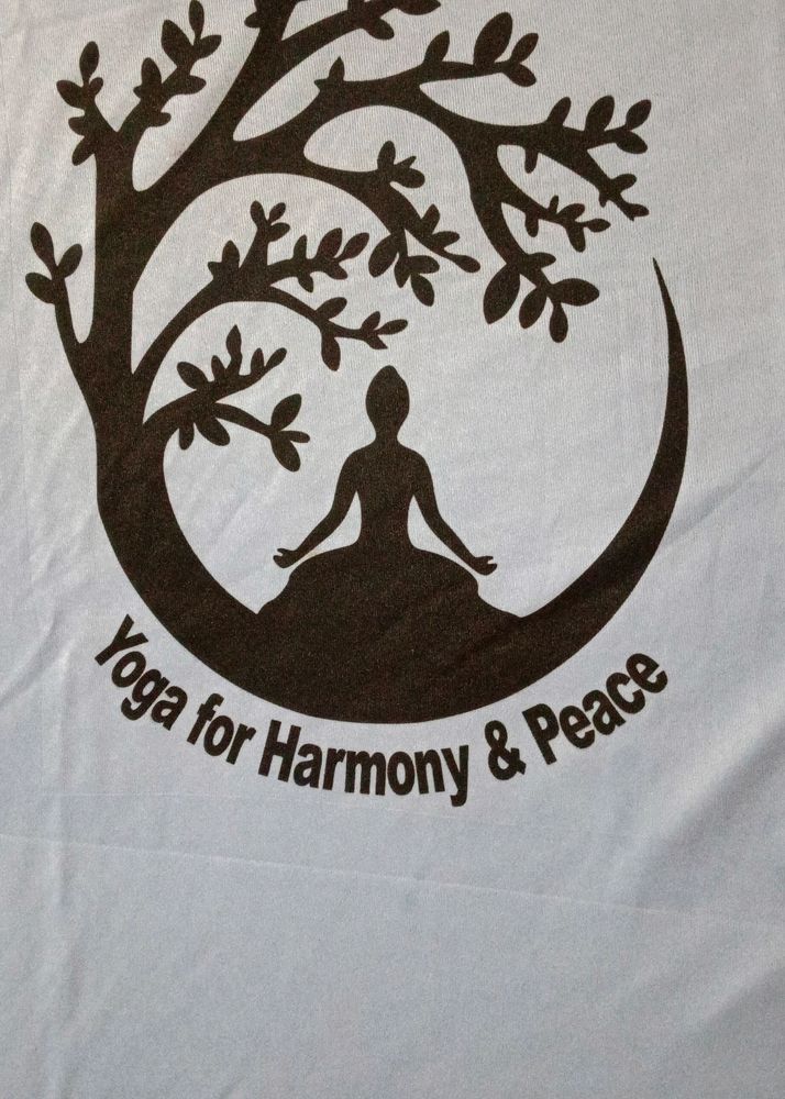 Yoga Meditation tree tshirt.