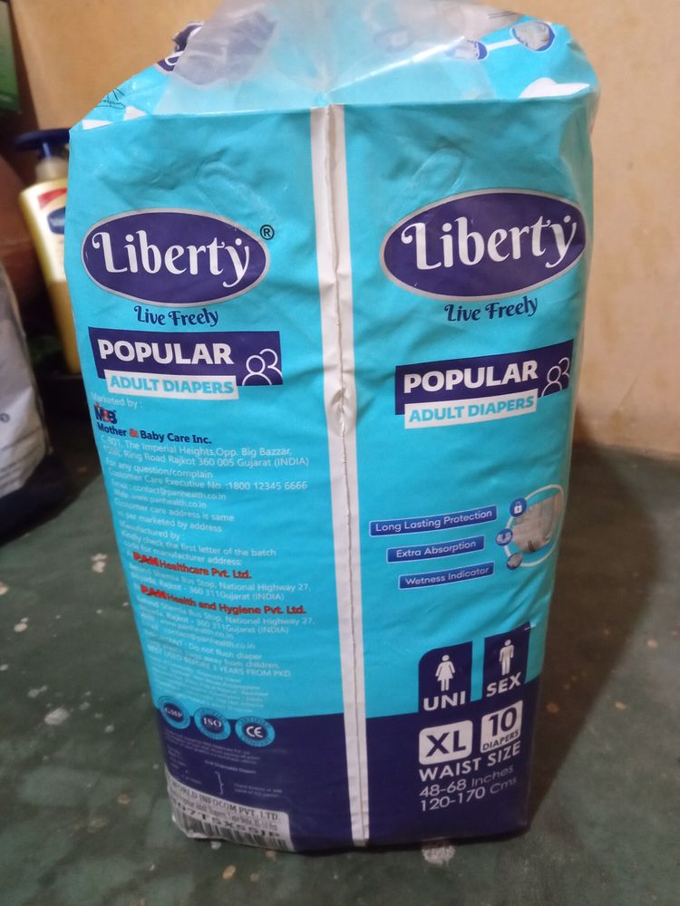 Liberty Xl Tape Style Adult Diapers