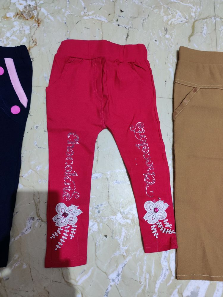 Combo Of 3 New Pants With One Freebie