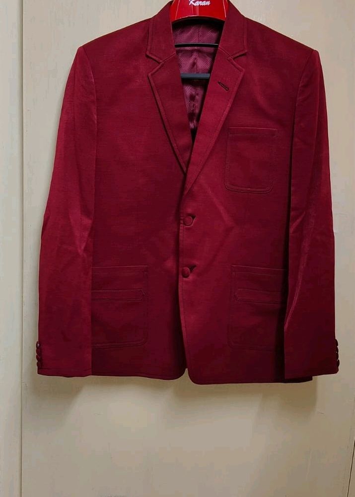 High Quality Red Blazer Men Size 44