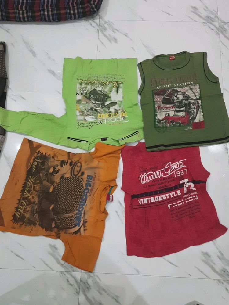 Combo Of 4 Lovely T Shirts.