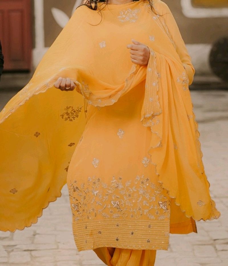 Yellow Salwar Suit