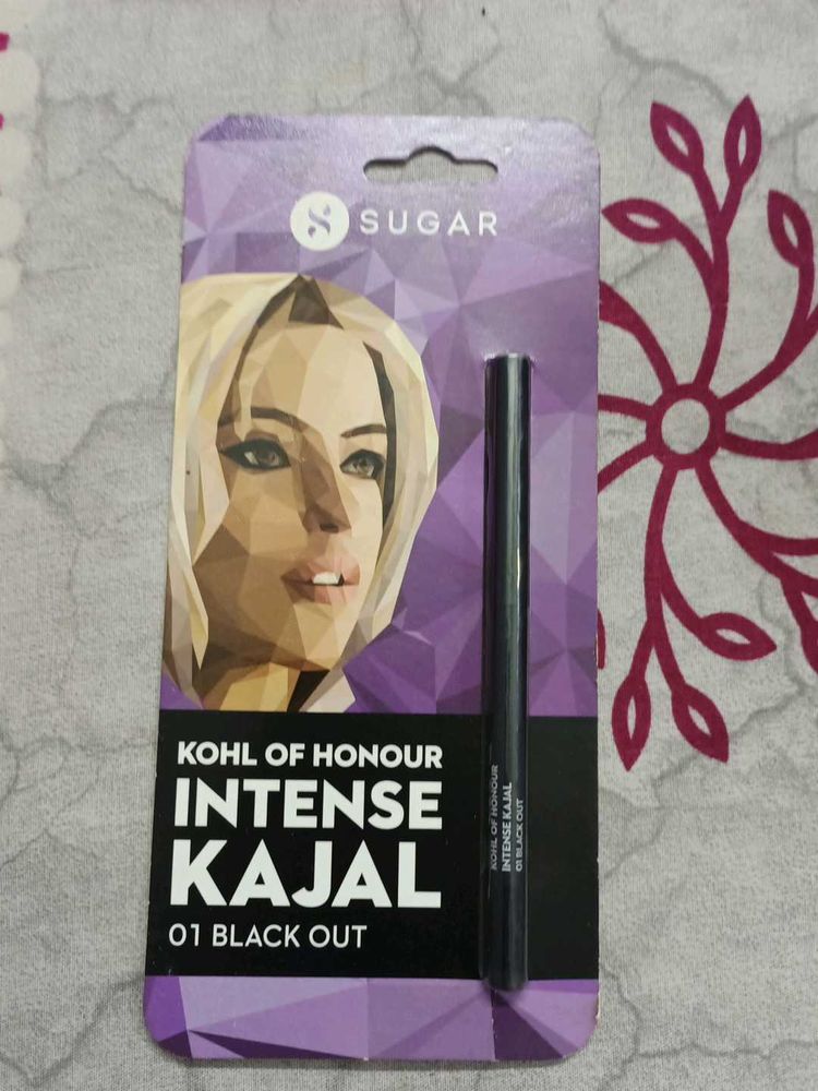 🌷Sugar Kohl Of Honour Intense Kajal(01 Black Out)