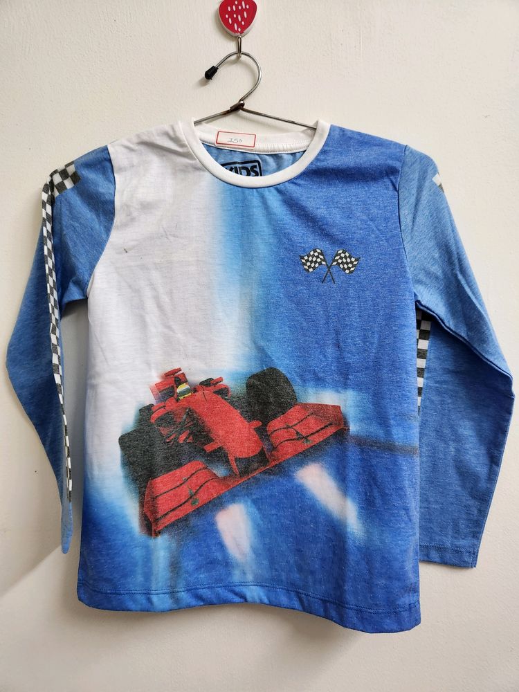 Race Car T-shirt 6-7 Years