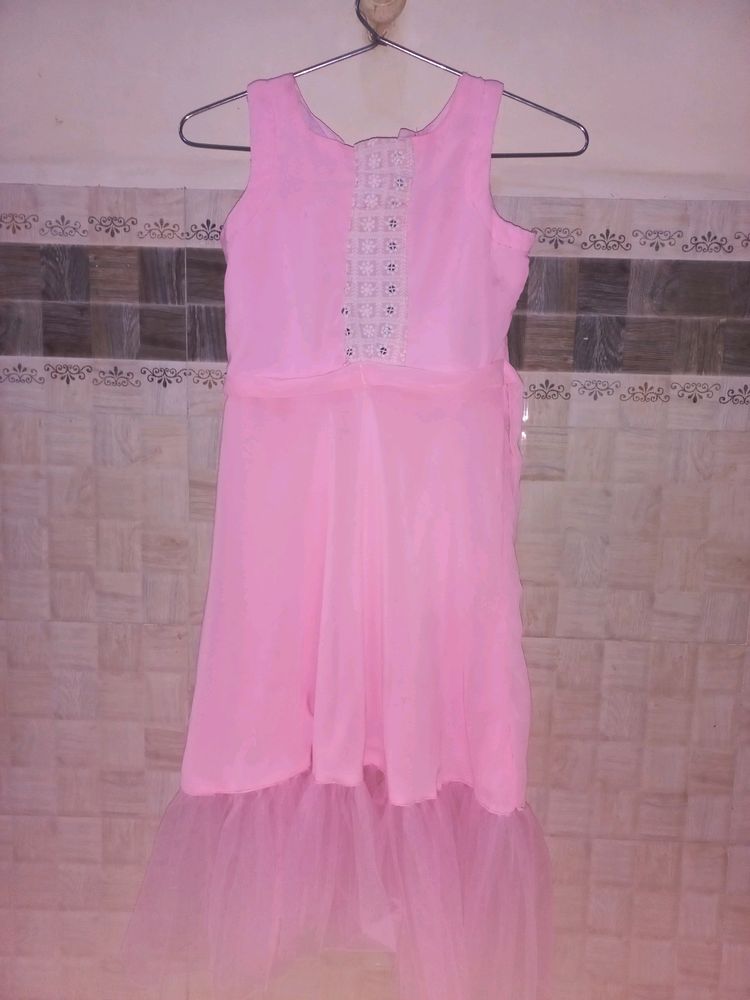 A Baby Pink Dress