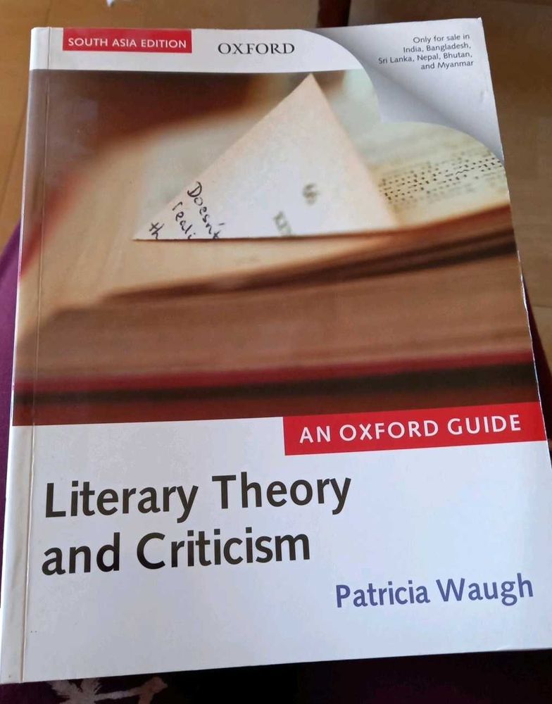 Literary Theory And Criticism By Patricia Waugh