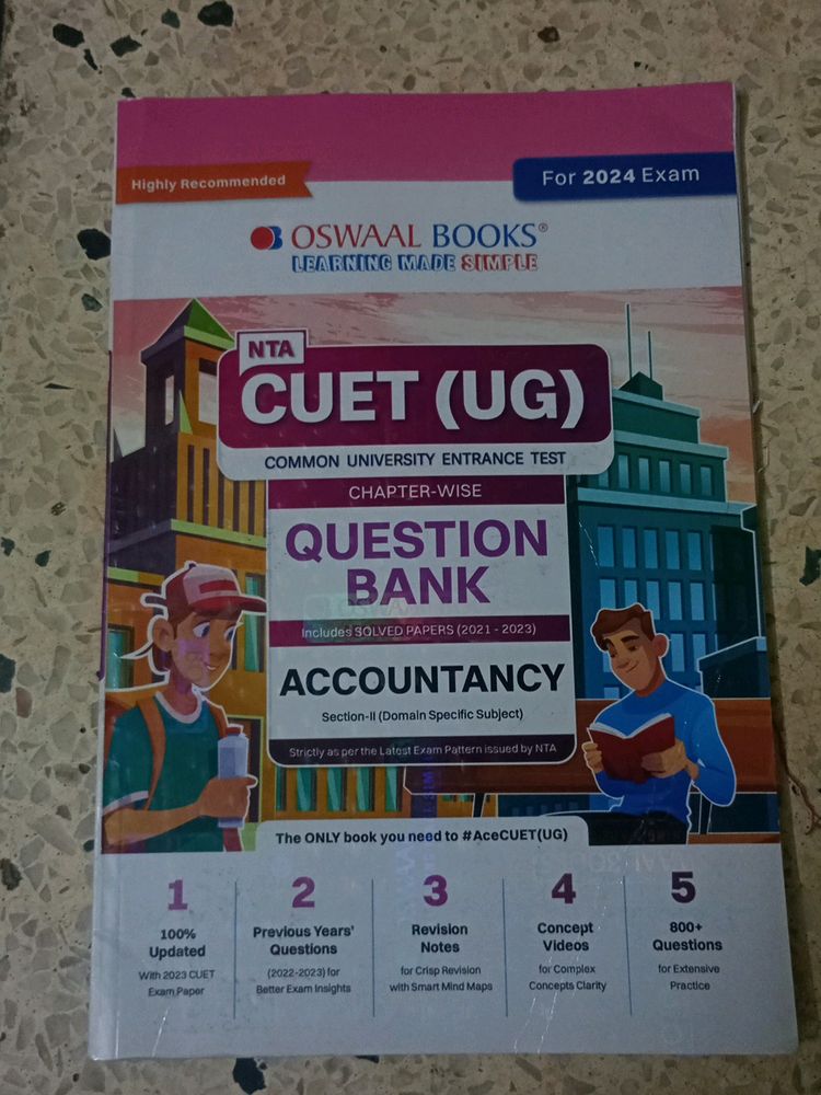 Oswaal Cuet Accountancy Question Bank Chapterwise