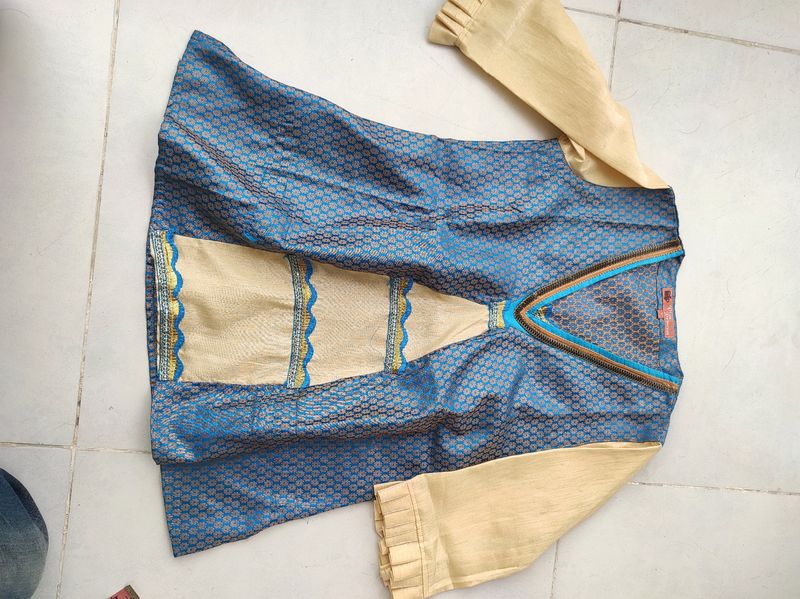 Silk Short Kurti