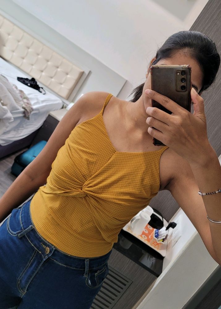 Mustard Yellow Top