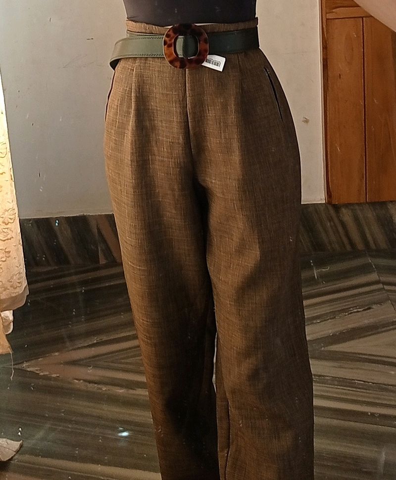 Olive Formal Pant