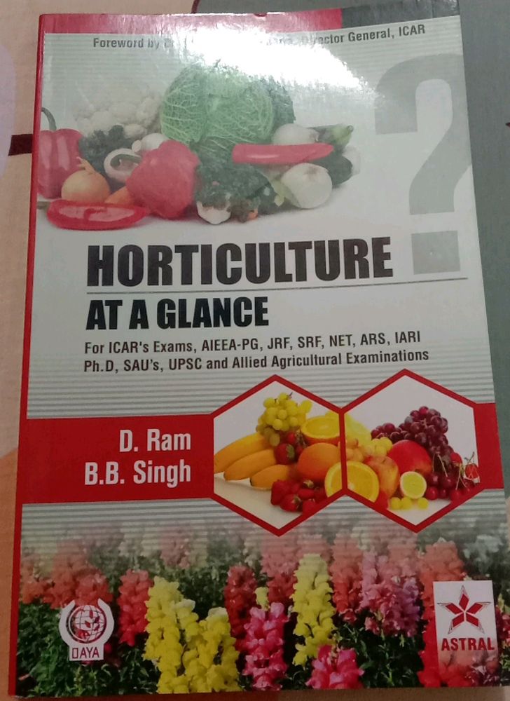 Horticulture book for Competitive exams( ICAR,UPSC