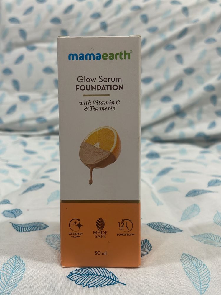 Mamaearth Glow Serum Foundation