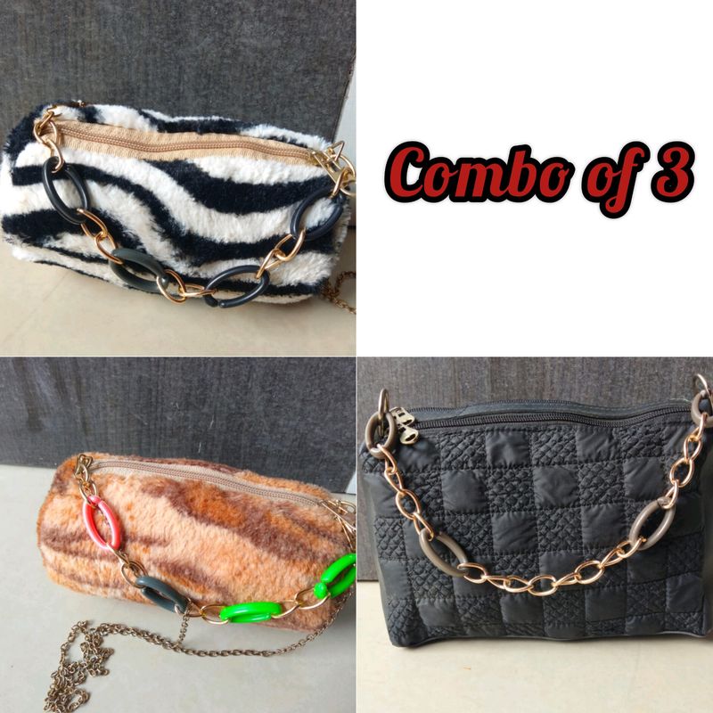 Combo Of 3 Cute Sling Bag 🥰😍