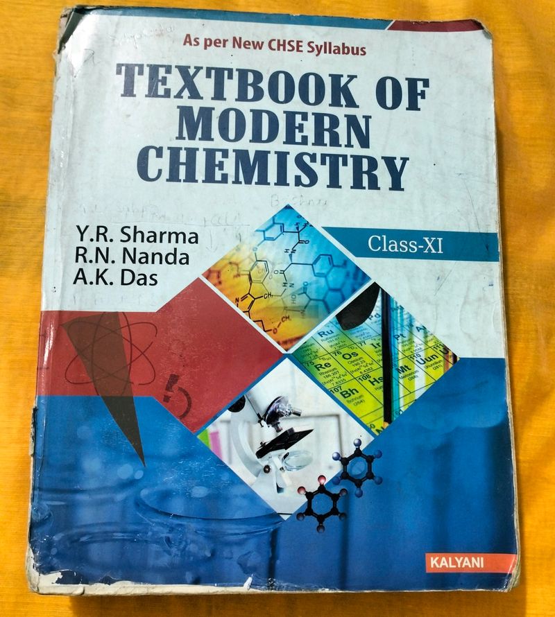 CHSE Class XI Chemistry Book