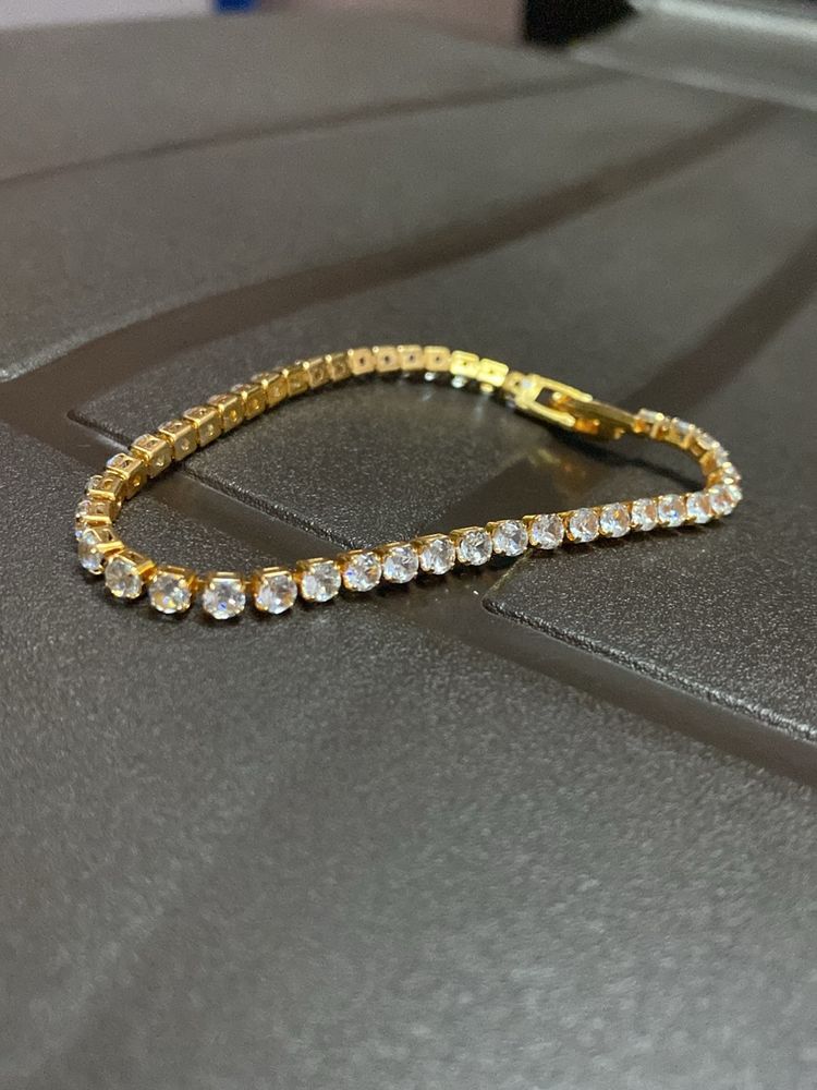 Tennis Bracelet - Gold Plated