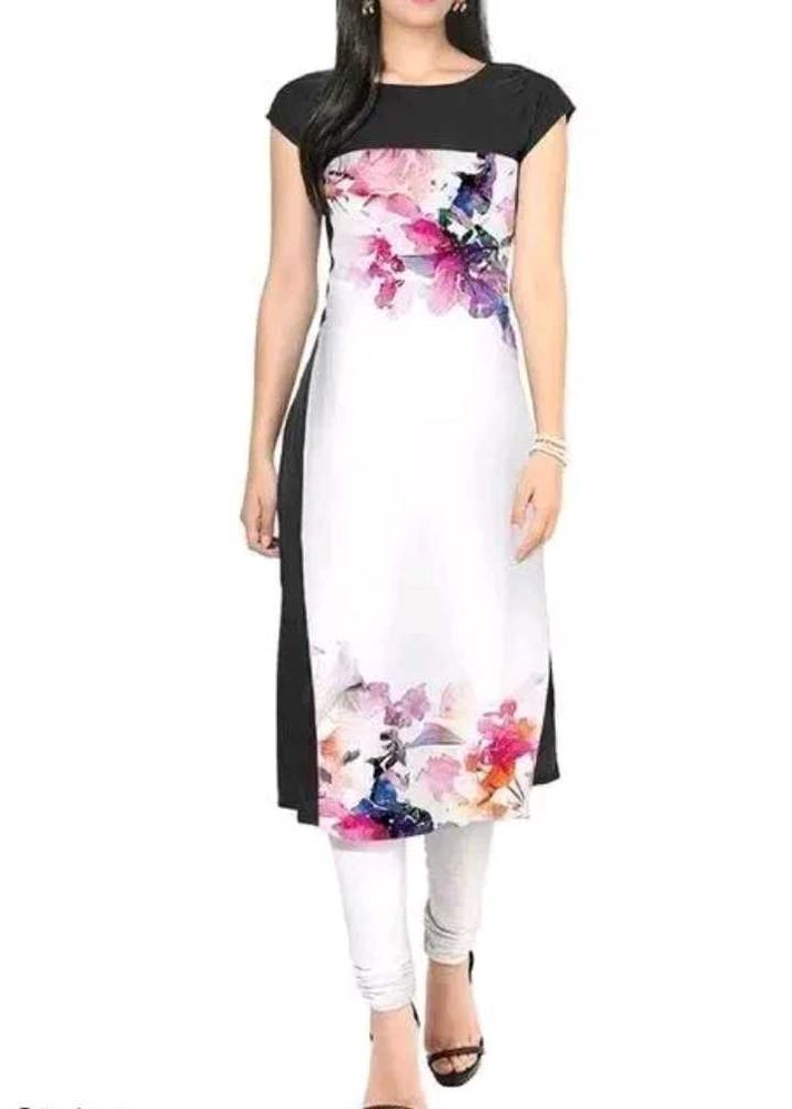 Women floral printed kurti